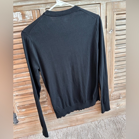 J. Crew Factory Black Classic Cardigan Sweater (Size Small) - Picture 6 of 9